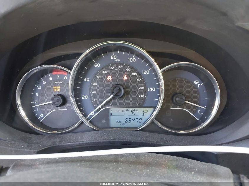 2014 Toyota Corolla Le Plus VIN: 5YFBURHE3EP054844 Lot: 44003321