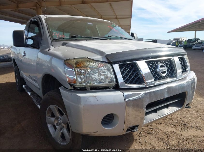 2007 Nissan Titan Se VIN: 1N6AA06A37N245614 Lot: 44003349