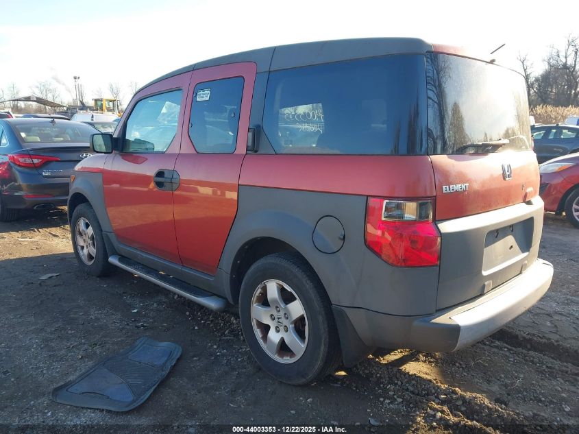 2003 Honda Element Ex VIN: 5J6YH28523L001896 Lot: 44003353