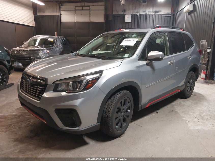 VIN JF2SKALC5LH512374 2020 SUBARU FORESTER SPORT