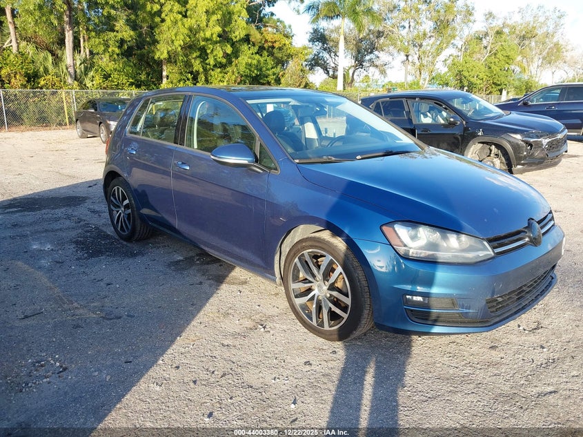 3VW217AU6FM048041 2015 Volkswagen Golf Tsi Se 4-Door auction photo 1