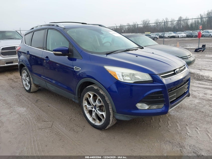 1FMCU0J93EUB43857 2014 Ford Escape Titanium auction photo 1