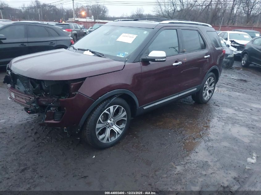 2018 Ford Explorer Platinum