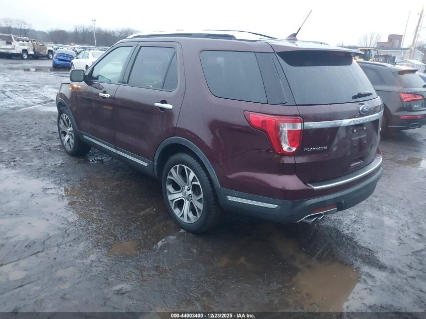 2018 Ford Explorer Platinum