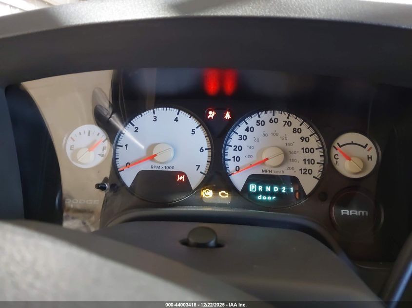 2007 Dodge Ram 1500 St VIN: 1D7HA16K27J642180 Lot: 44003418