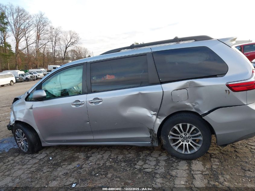 2018 Toyota Sienna Xle 8 Passenger VIN: 5TDYZ3DC7JS959182 Lot: 44003453