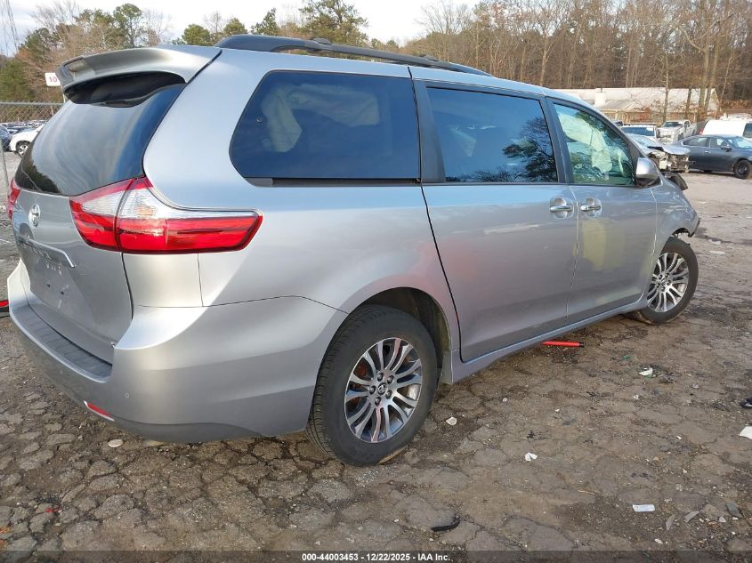 2018 Toyota Sienna Xle 8 Passenger VIN: 5TDYZ3DC7JS959182 Lot: 44003453