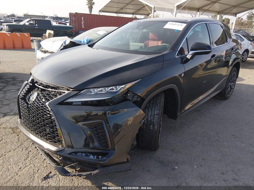 2022 Lexus Rx 350 F Sport Handling