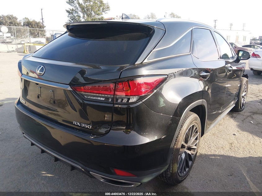 2022 Lexus Rx 350 F Sport Handling