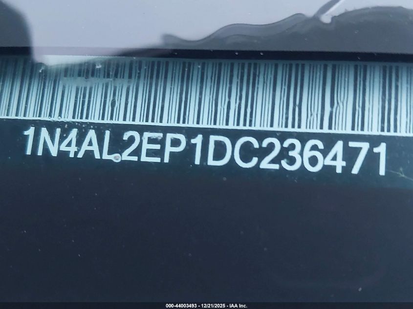 2013 Nissan Altima 2.5 S VIN: 1N4AL2EP1DC236471 Lot: 44003493