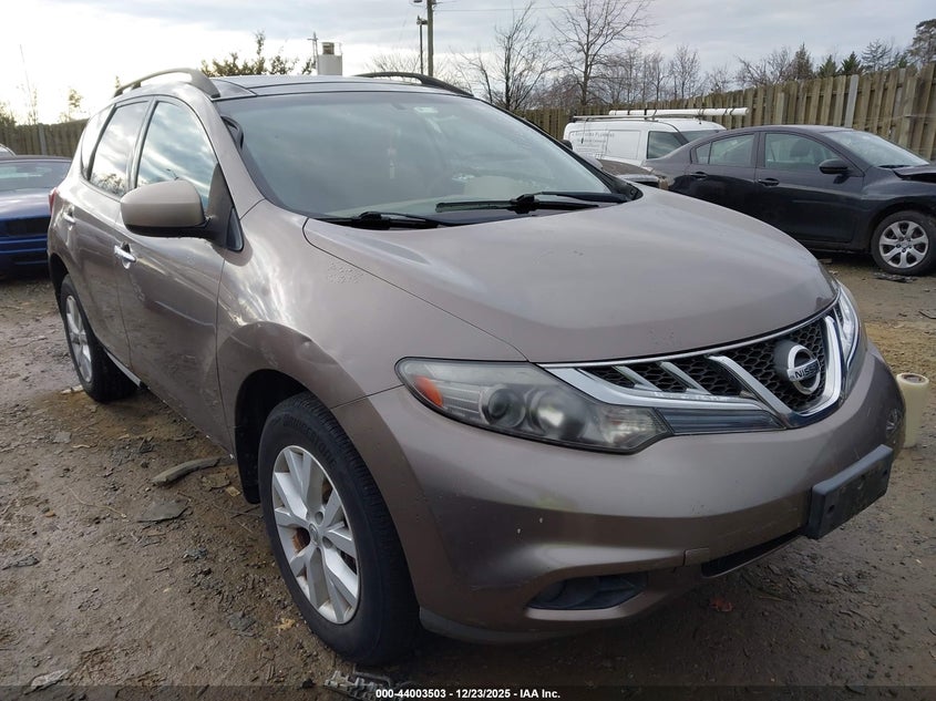 JN8AZ1MW8BW161084 2011 Nissan Murano Sv auction photo 1