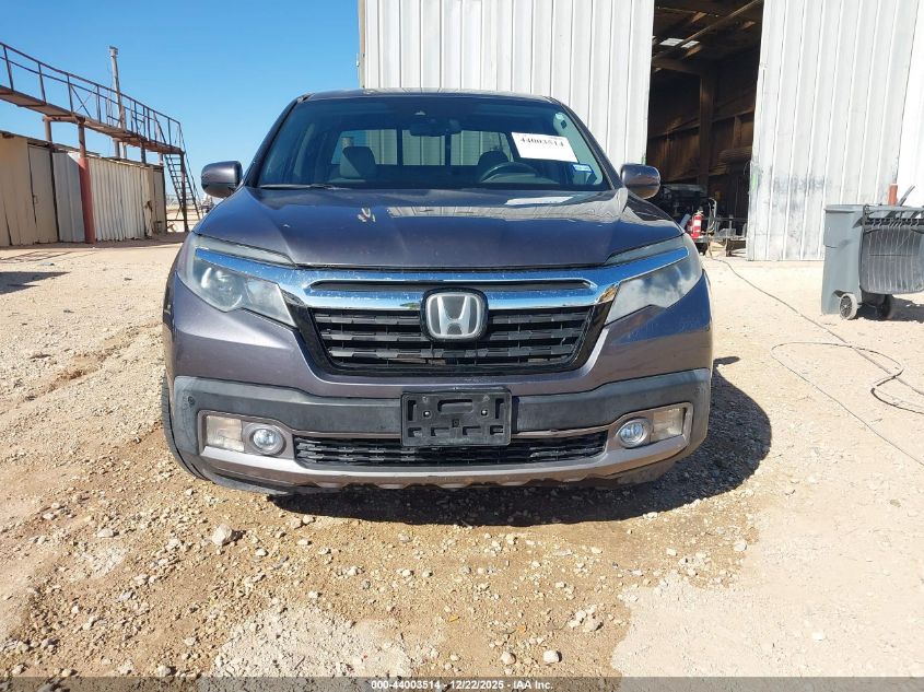2017 Honda Ridgeline Rtl-E VIN: 5FPYK3F79HB004412 Lot: 44003514