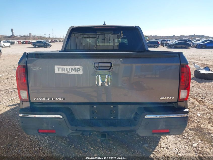 2017 Honda Ridgeline Rtl-E VIN: 5FPYK3F79HB004412 Lot: 44003514