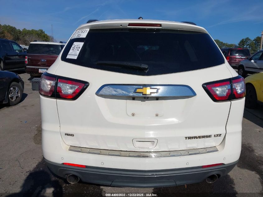 2014 Chevrolet Traverse Ltz VIN: 1GNKVJKD2EJ256505 Lot: 44003533