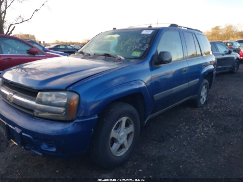 2005 Chevrolet Trailblazer Ls VIN: 1GNDT13S952243112 Lot: 44003548