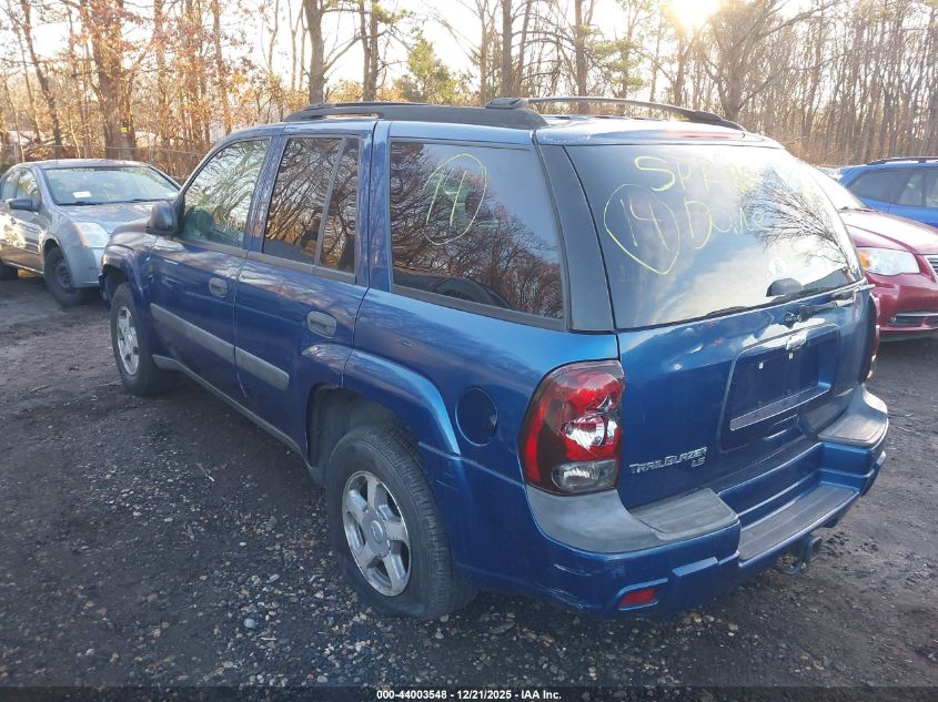 2005 Chevrolet Trailblazer Ls VIN: 1GNDT13S952243112 Lot: 44003548