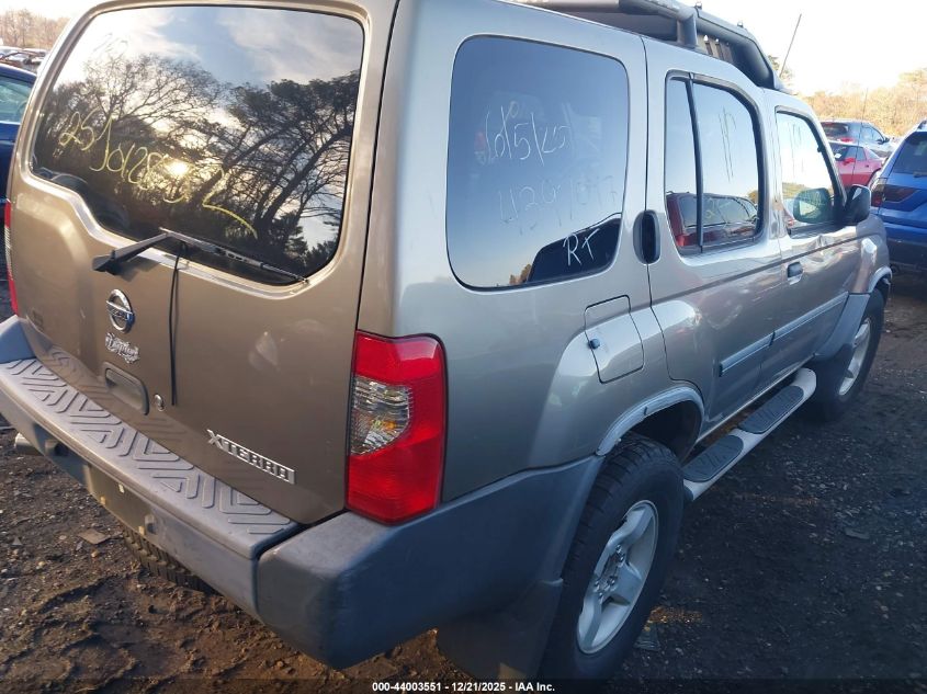 2004 Nissan Xterra Xe VIN: 5N1ED28T84C679813 Lot: 44003551