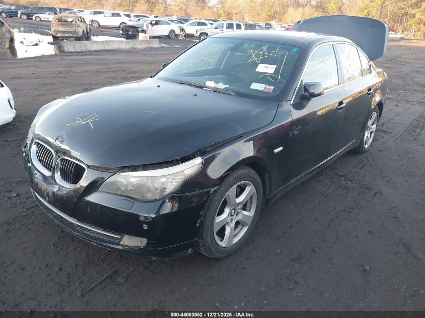2008 BMW 535Xi VIN: WBANV93578CZ60958 Lot: 44003552