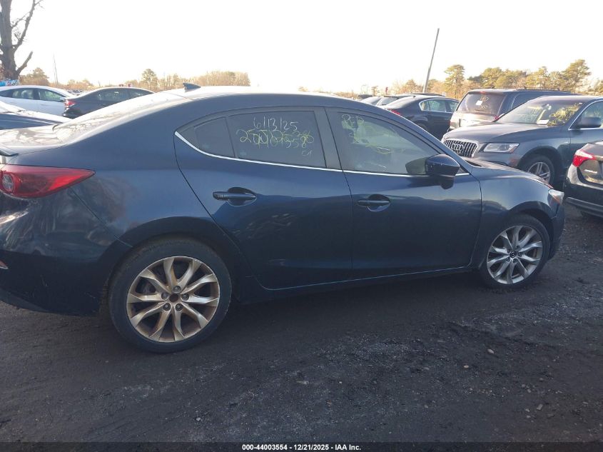2014 Mazda Mazda3 S Grand Touring VIN: JM1BM1W3XE1204567 Lot: 44003554