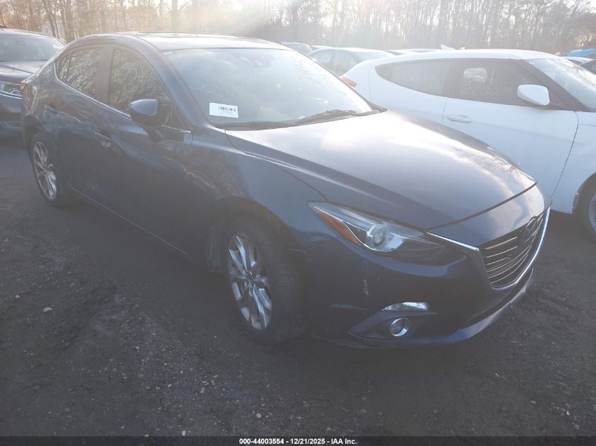 2014 Mazda Mazda3 S Grand Touring VIN: JM1BM1W3XE1204567 Lot: 44003554
