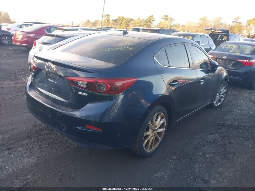 2014 Mazda Mazda3 S Grand Touring VIN: JM1BM1W3XE1204567 Lot: 44003554