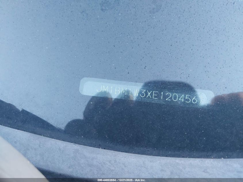 2014 Mazda Mazda3 S Grand Touring VIN: JM1BM1W3XE1204567 Lot: 44003554