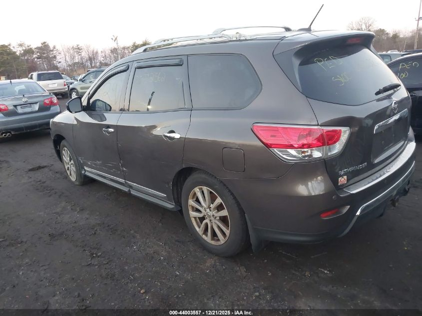 2016 Nissan Pathfinder Sl VIN: 5N1AR2MN5GC613750 Lot: 44003557