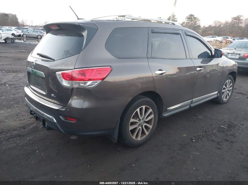 2016 Nissan Pathfinder Sl VIN: 5N1AR2MN5GC613750 Lot: 44003557