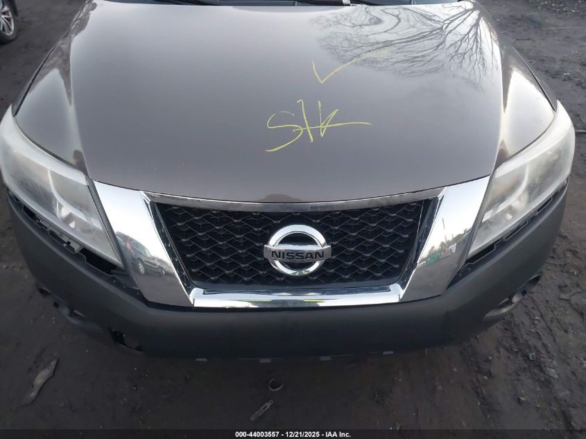 2016 Nissan Pathfinder Sl VIN: 5N1AR2MN5GC613750 Lot: 44003557