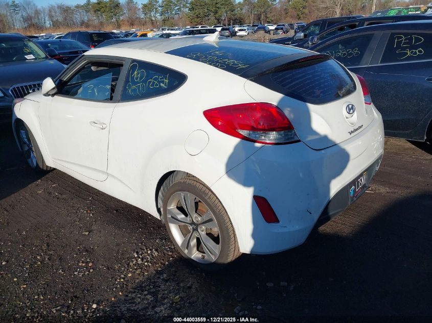 2017 Hyundai Veloster VIN: KMHTC6AD8HU317081 Lot: 44003559