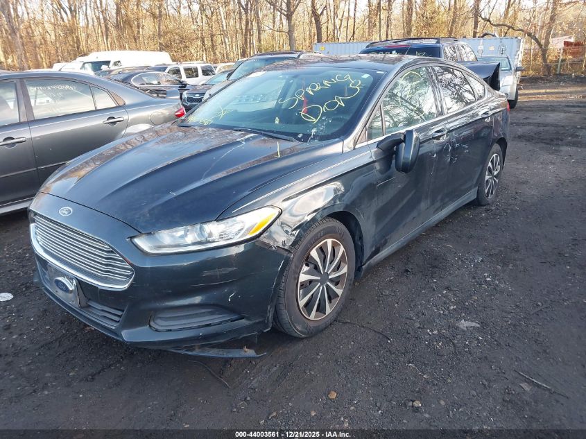 2014 Ford Fusion S VIN: 3FA6P0G74ER244515 Lot: 44003561