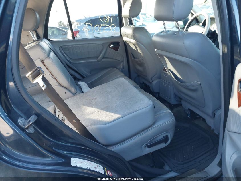 2000 Mercedes-Benz Ml 320 VIN: 4JGAB54E5YA187206 Lot: 44003562