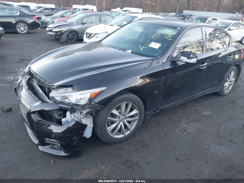2014 Infiniti Q50 Premium VIN: JN1BV7AR9EM699339 Lot: 44003570