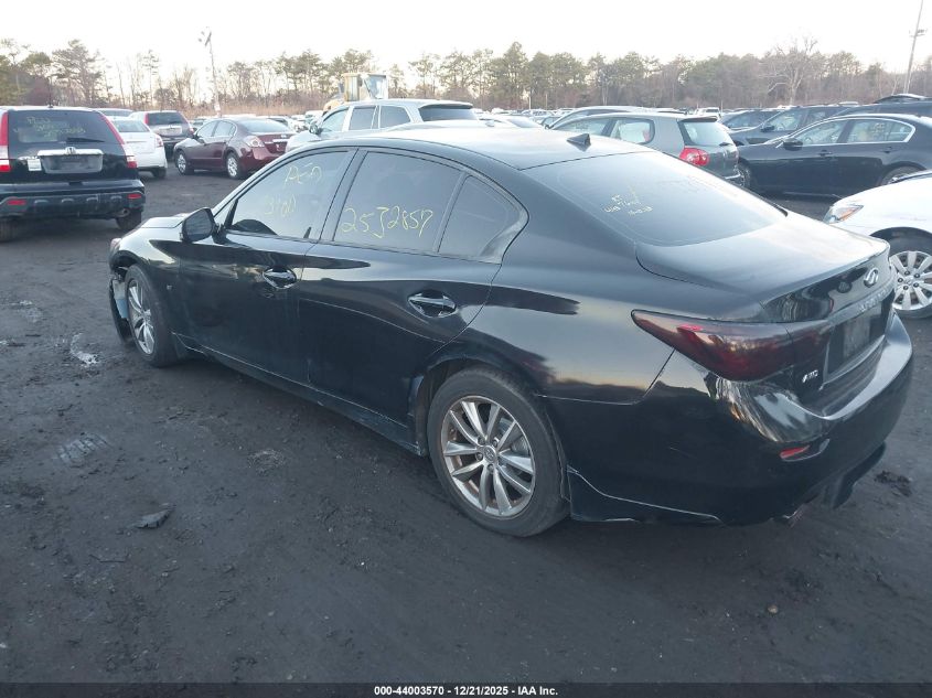 2014 Infiniti Q50 Premium VIN: JN1BV7AR9EM699339 Lot: 44003570