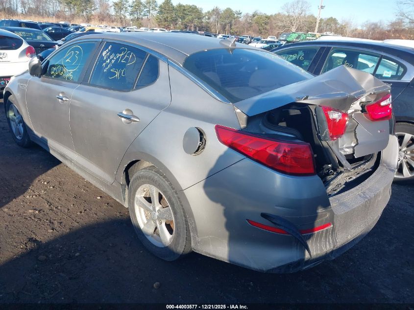 2014 Kia Optima Lx VIN: 5XXGM4A7XEG296463 Lot: 44003577