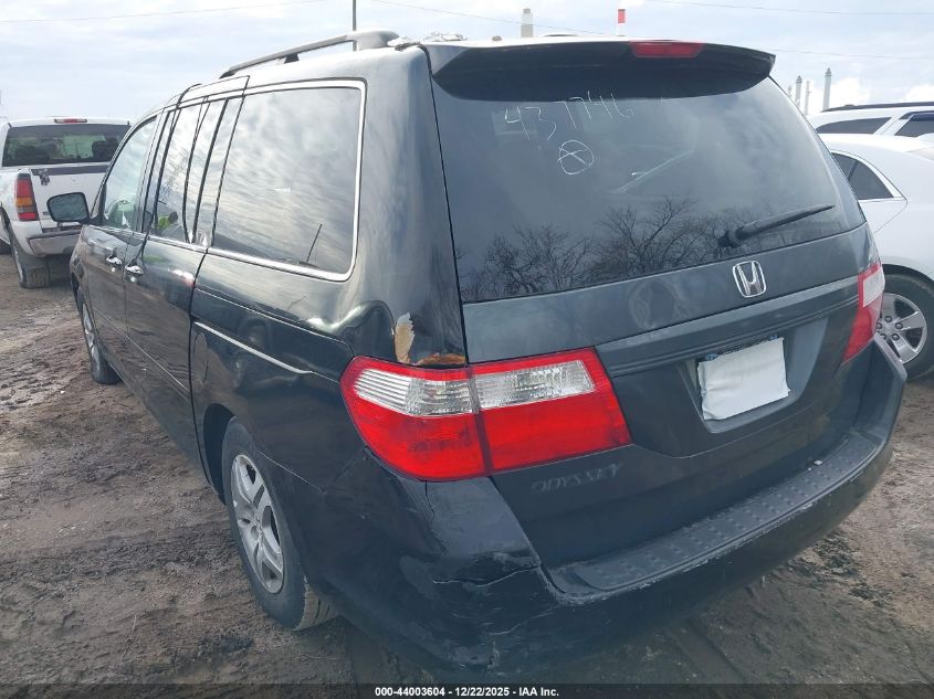 2006 Honda Odyssey Ex-L VIN: 5FNRL38796B057986 Lot: 44003604
