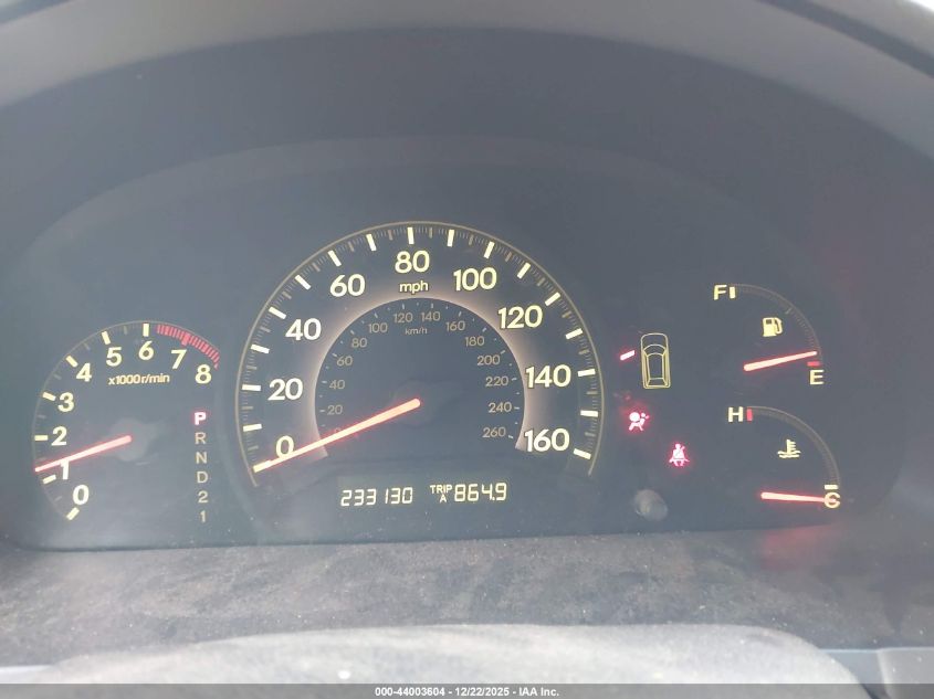 2006 Honda Odyssey Ex-L VIN: 5FNRL38796B057986 Lot: 44003604