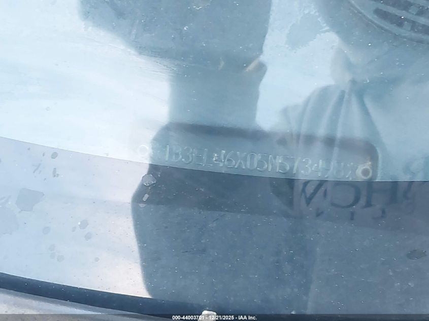 2005 Dodge Stratus Sxt VIN: 1B3EL46X05N573498 Lot: 44003701