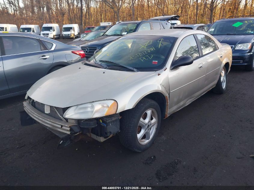 2005 Dodge Stratus Sxt VIN: 1B3EL46X05N573498 Lot: 44003701