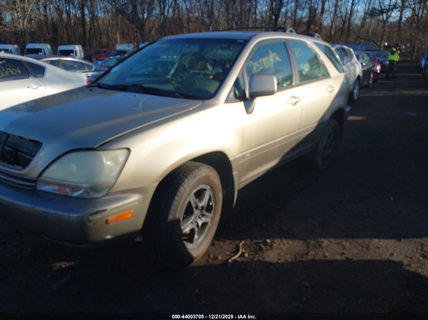 2002 Lexus Rx 300 VIN: JTJHF10U920279569 Lot: 44003705