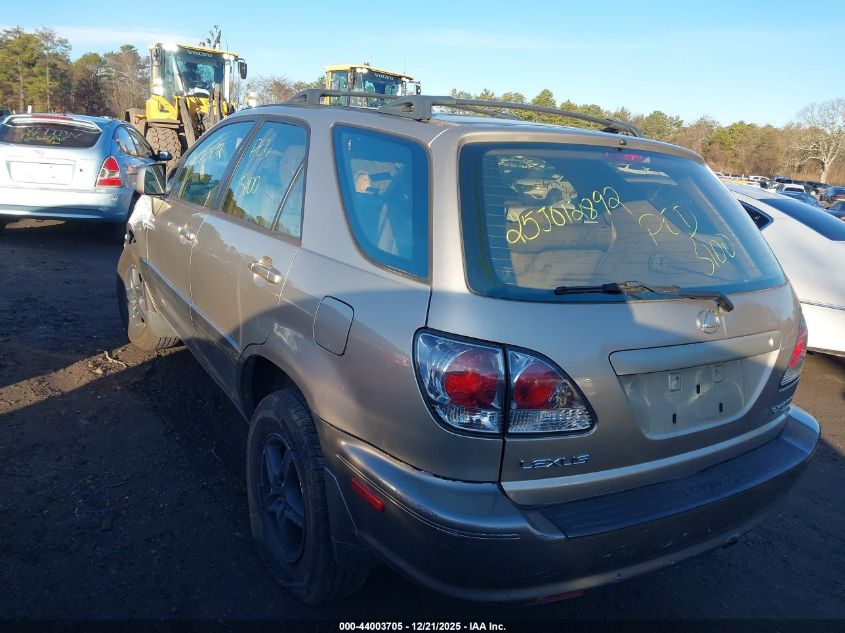 2002 Lexus Rx 300 VIN: JTJHF10U920279569 Lot: 44003705