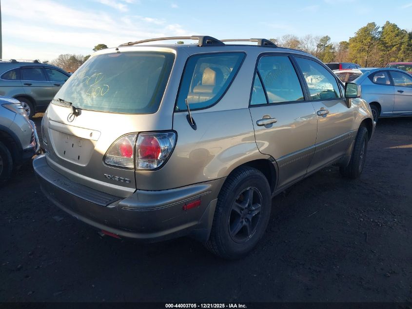 2002 Lexus Rx 300 VIN: JTJHF10U920279569 Lot: 44003705