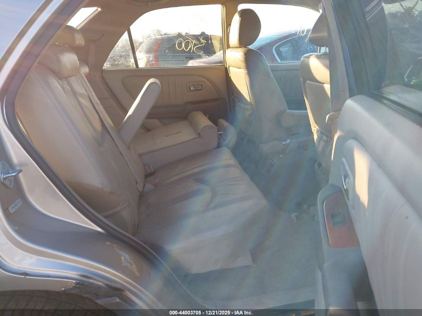 2002 Lexus Rx 300 VIN: JTJHF10U920279569 Lot: 44003705