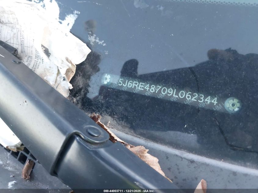 2009 Honda Cr-V Ex-L VIN: 5J6RE48709L062344 Lot: 44003711