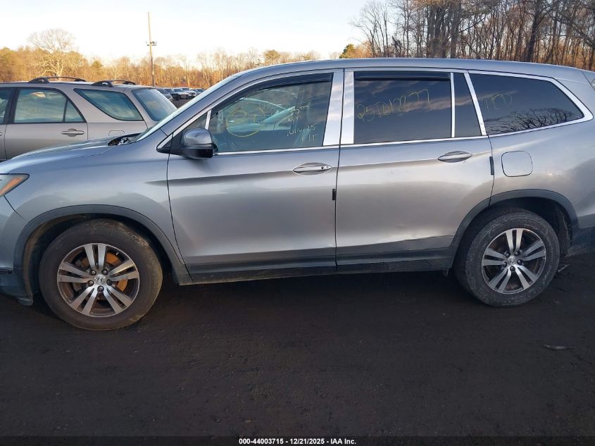 2016 Honda Pilot Ex-L VIN: 5FNYF6H84GB013800 Lot: 44003715