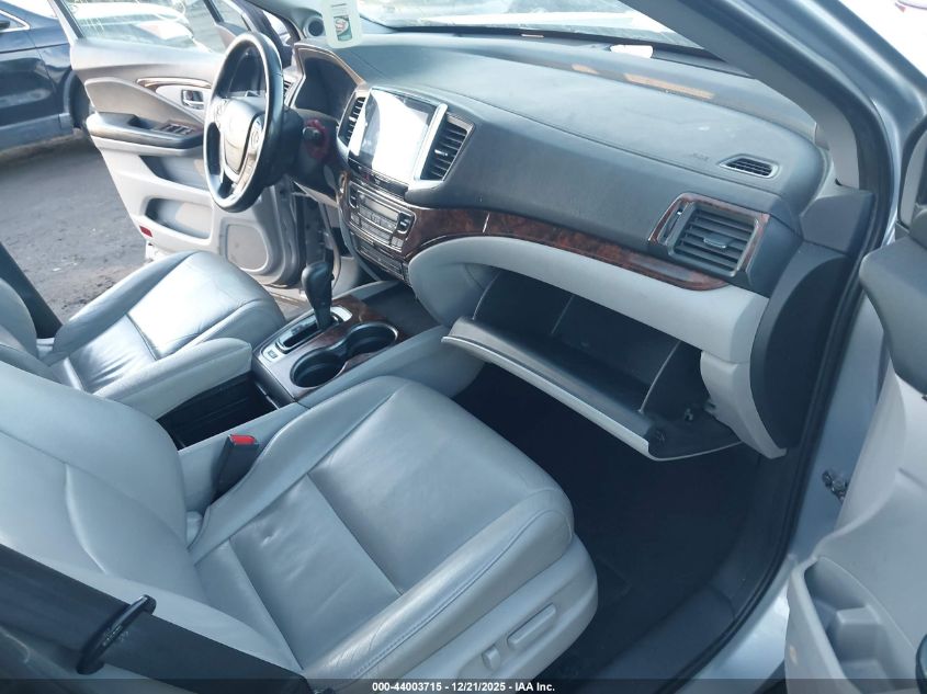 2016 Honda Pilot Ex-L VIN: 5FNYF6H84GB013800 Lot: 44003715