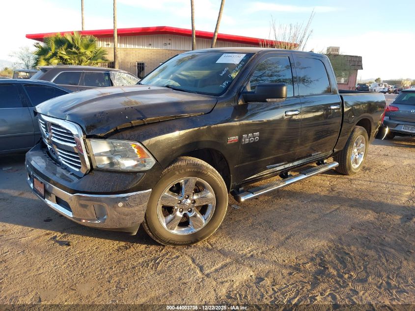 2018 Ram 1500 Big Horn 4X2 5'7 Box VIN: 1C6RR6LT8JS336577 Lot: 44003736
