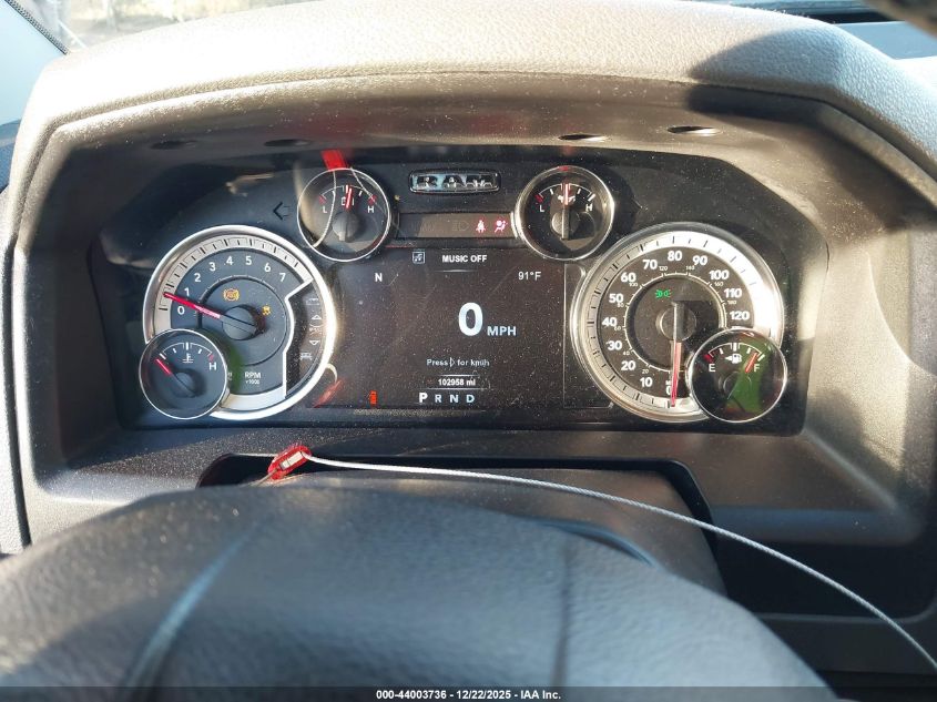 2018 Ram 1500 Big Horn 4X2 5'7 Box VIN: 1C6RR6LT8JS336577 Lot: 44003736