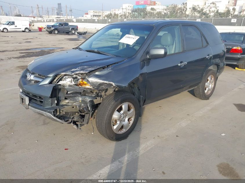 2005 Acura Mdx VIN: 2HNYD18235H549014 Lot: 44003747