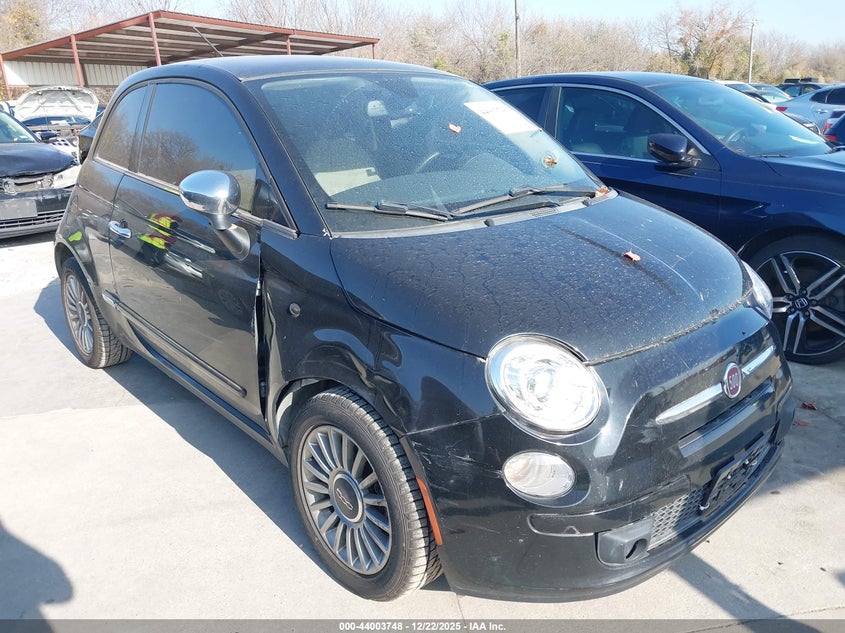3C3CFFCR4CT110571 2012 Fiat 500 Lounge auction photo 1